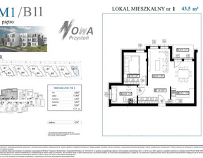 Mieszkanie na sprzedaż, Wejherowski Rumia Owsiana, 369 000 zł, 43,5 m2, CP571128