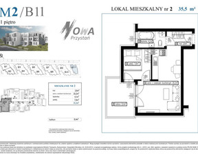 Mieszkanie na sprzedaż, Wejherowski Rumia Owsiana, 339 000 zł, 35,5 m2, CP777207