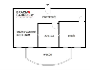 Mieszkanie na sprzedaż, Kraków M. Kraków Dębniki, Ruczaj Norymberska, 750 000 zł, 50,12 m2, BS4-MS-304465