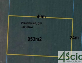 Działka na sprzedaż, Miński Jakubów Przedewsie, 80 000 zł, 953 m2, 8126/3098/OGS