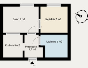 Mieszkanie na sprzedaż, Warszawa Wola Wola Mirów Chłodna, 685 000 zł, 26,7 m2, SDP252025