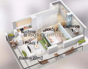 Mieszkanie na sprzedaż, Warszawa Praga-Południe Grochowska, 800 000 zł, 47,34 m2, 59364/6624/OMS