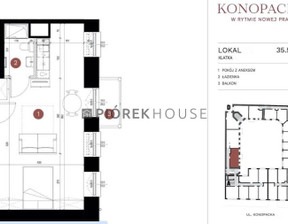 Kawalerka na sprzedaż, Warszawa Praga-Północ Konopacka, 730 000 zł, 35,6 m2, 64259/6624/OMS