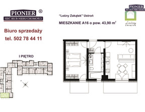 Mieszkanie na sprzedaż, Cieszyński Ustroń Hermanice, 522 410 zł, 43,9 m2, PEB-MS-7580-1