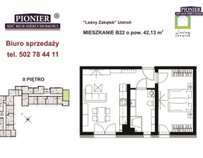 Mieszkanie na sprzedaż, Cieszyński Ustroń Hermanice, 488 708 zł, 42,12 m2, PEB-MS-7595-1