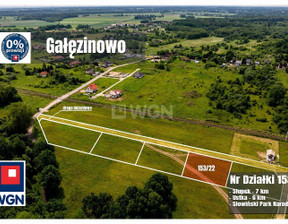 Działka na sprzedaż, Słupski (pow.) Słupsk (gm.) Gałęzinowo Krótka, 129 000 zł, 1204 m2, 22790