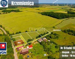 Działka na sprzedaż, Słupski (Pow.) Słupsk (Gm.) Krzemienica, 107 000 zł, 892 m2, 22864