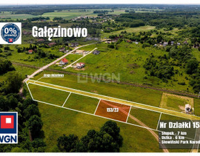 Budowlany na sprzedaż, Słupski (pow.) Słupsk (gm.) Gałęzinowo Krótka, 129 000 zł, 1290 m2, 22795