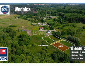 Działka na sprzedaż, Słupski (pow.) Ustka (gm.) Wodnica Kolonia, 149 000 zł, 1100 m2, 22745