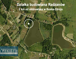 Działka na sprzedaż, Buski (Pow.) Busko-Zdrój (Gm.) Radzanów Parkowa, 105 000 zł, 950 m2, 767