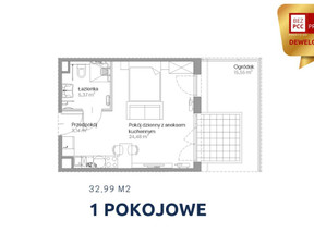 Kawalerka na sprzedaż, Kraków Kraków-Nowa Huta Czyżyny Centralna, 504 733 zł, 32,99 m2, 494245