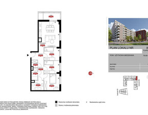 Mieszkanie na sprzedaż, Warszawa Mokotów Warszawa Mokotów Wołoska, 1 474 288 zł, 76,7 m2, 700767