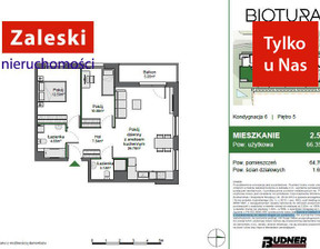 Mieszkanie na sprzedaż, Gdańsk Łostowice Niepołomicka, 630 000 zł, 66,39 m2, ZA016507