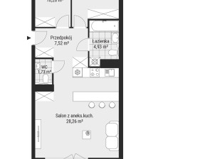 Mieszkanie na sprzedaż, Kraków Bukowa, 740 941 zł, 65,57 m2, 26298/7649/OMS