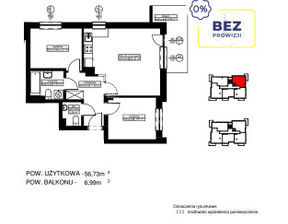 Mieszkanie na sprzedaż, Warszawa Bielany Loteryjki, 760 182 zł, 56,73 m2, 120277/3877/OMS