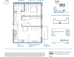 Mieszkanie na sprzedaż, Warszawa Ursus Silnikowa, 760 000 zł, 58,35 m2, 119834/3877/OMS