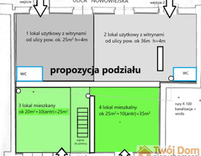 Lokal usługowy na sprzedaż, Wrocław Śródmieście Plac Grunwaldzki Nowowiejska, 1 199 000 zł, 131 m2, S201663