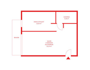 Mieszkanie na sprzedaż, Gdańsk Piecki-Migowo Franciszka Rakoczego, 758 660 zł, 50,51 m2, PH639856