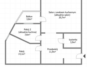Mieszkanie na sprzedaż, Warszawa Śródmieście Śródmieście Południowe Krucza, 1 130 000 zł, 58 m2, N+151323