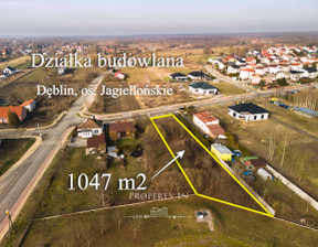 Działka na sprzedaż, Rycki Dęblin Kazimierza Jagiellończyka, 199 000 zł, 1047 m2, PI881666