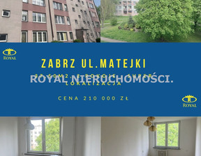 Mieszkanie na sprzedaż, Zabrze M. Zabrze Centrum, 210 000 zł, 37,5 m2, RYL-MS-8963