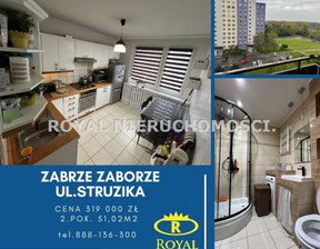 Mieszkanie na sprzedaż, Zabrze M. Zabrze Zaborze Struzika, 319 000 zł, 51,02 m2, RYL-MS-9051