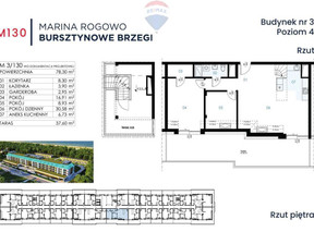 Mieszkanie na sprzedaż, Gryficki Trzebiatów Rogowo, 2 108 000 zł, 78,3 m2, 246/13467/OMS