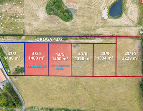 Działka na sprzedaż, Giżycki Ryn Wejdyki, 82 600 zł, 1400 m2, 640/3992/OGS