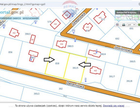 Działka na sprzedaż, Miński Halinów Hipolitów Dereniowa, 451 000 zł, 1100 m2, 731/3992/OGS