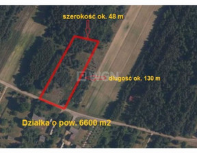 Działka na sprzedaż, Pajęczański (Pow.) Pajęczno (Gm.) Patrzyków, 99 000 zł, 6600 m2, 333