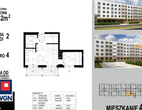 Mieszkanie na sprzedaż, Głogowski Głogów Wojska Polskiego, 258 198 zł, 37,42 m2, 40560201