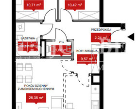 Mieszkanie na sprzedaż, Wrocław Kleczków Władysława Reymonta, 1 055 595 zł, 67,4 m2, 18900/4112/OMS