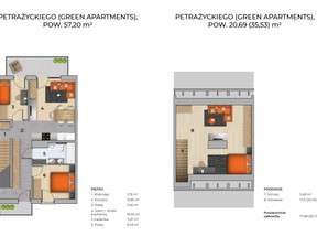 Mieszkanie w inwestycji GREEN APARTMENTS 2.0, symbol Smart2.7Pitro