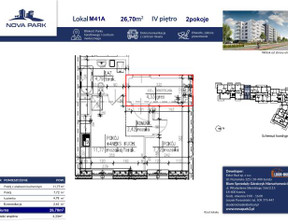 Mieszkanie na sprzedaż, Łomża Akademicka, 220 817 zł, 26,7 m2, 2102