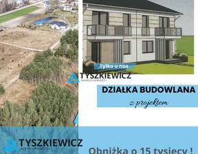 Budowlany na sprzedaż, Starogardzki Kaliska, 124 000 zł, 1002 m2, TY816433