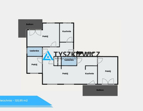 Mieszkanie na sprzedaż, Elbląg Łęczycka, 1 200 000 zł, 120,95 m2, TY632394