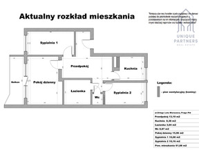 Mieszkanie na sprzedaż, Warszawa Praga-Południe Warszawa Praga-Południe, 740 000 zł, 63,22 m2, 513244