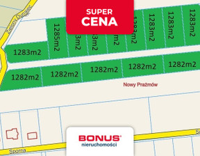 Działka na sprzedaż, Piaseczyński Prażmów Nowy Prażmów, 192 450 zł, 1283 m2, BON42925