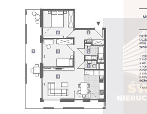 Mieszkanie na sprzedaż, Szczecin Dąbie Przestrzenna, 971 000 zł, 66,53 m2, SWN31640