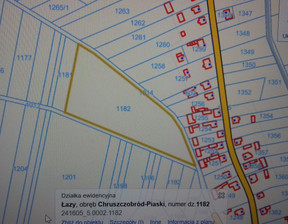 Działka na sprzedaż, śląskie zawierciański Łazy Chruszczobród-Piaski, 1 102 000 zł, 15 751 m2, gratka-11506779