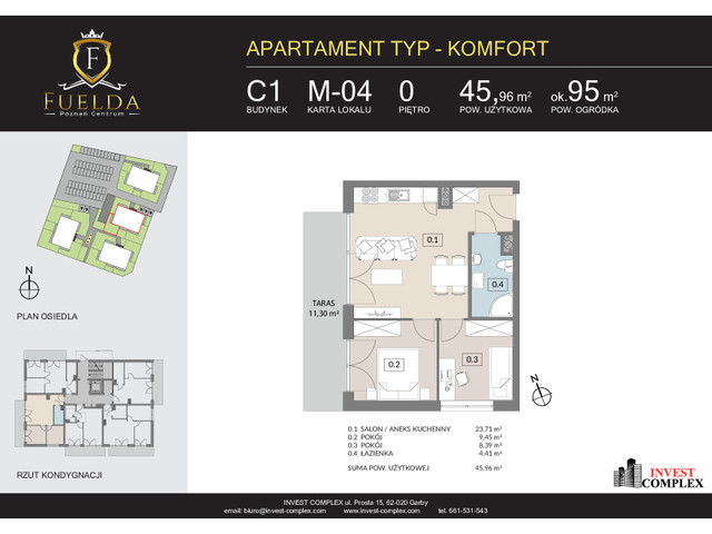 Mieszkanie w inwestycji Fuelda, symbol C_M04 » nportal.pl