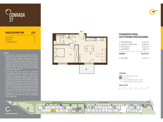 Mieszkanie w inwestycji Conrada 27, symbol C27-LM-B-115 » nportal.pl