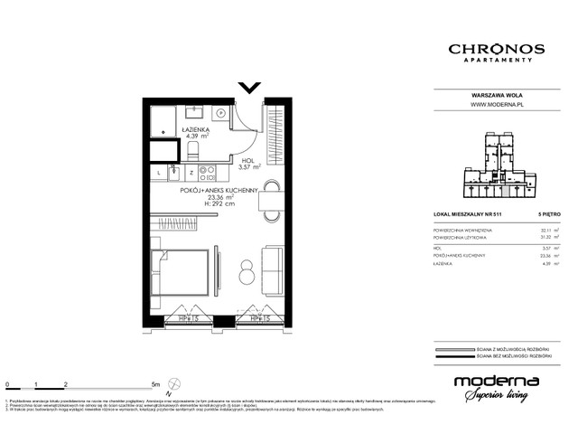 Mieszkanie w inwestycji Chronos, symbol 511 » nportal.pl