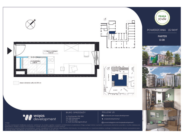 Mieszkanie w inwestycji PRAGA STUDIO, symbol 0.08 » nportal.pl