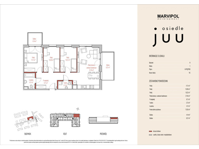 Mieszkanie w inwestycji OSIEDLE JUU, symbol A_M016 » nportal.pl