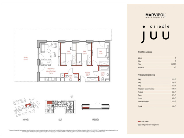 Mieszkanie w inwestycji OSIEDLE JUU, symbol A_M040 » nportal.pl