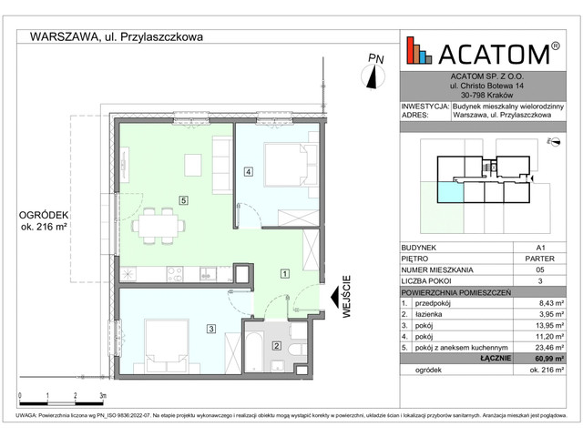 Mieszkanie w inwestycji Wawer Go 2.p, symbol A1_M5 » nportal.pl