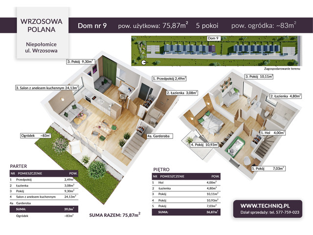 Dom w inwestycji Wrzosowa Polana, symbol B1/1 » nportal.pl