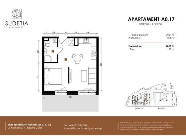 Mieszkanie w inwestycji APARTAMENTY SUDETIA, symbol A0.17 » nportal.pl