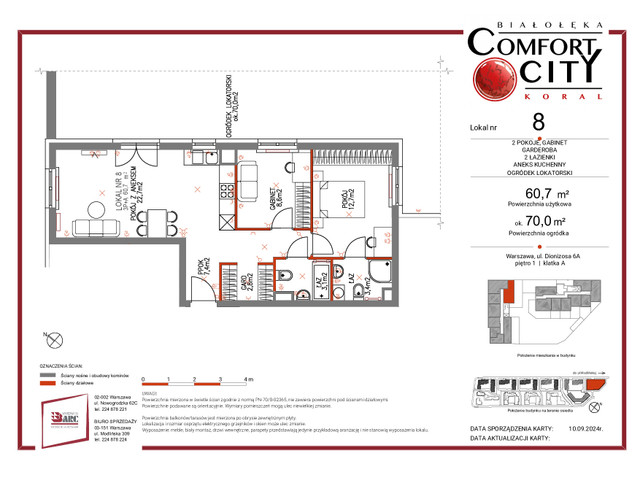 Mieszkanie w inwestycji Comfort City Koral, symbol 8 » nportal.pl